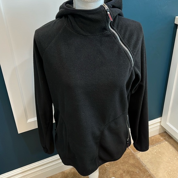 H&M LOGG sport black fleece pullover - Picture 1 of 9